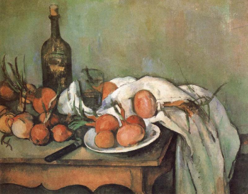 Paul Cezanne Still Life with Onions oil painting picture